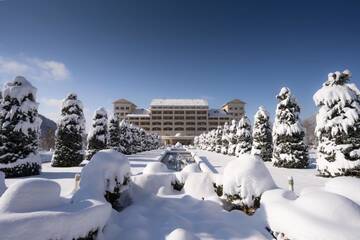 Фотографии Курортные отели Qafqaz Riverside Hotel г. Габала (Азербайджан) №1 Фото Курортные отели Qafqaz Riverside Hotel г. Габала 1