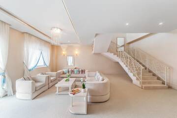 Фото номера Двухуровневый номер Курортные отели Qafqaz Riverside Hotel г. Габала 5