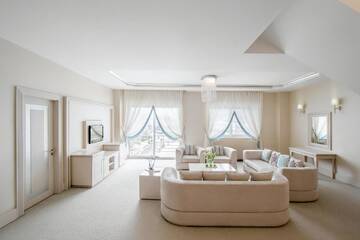 Фото номера Двухуровневый номер Курортные отели Qafqaz Riverside Hotel г. Габала 3