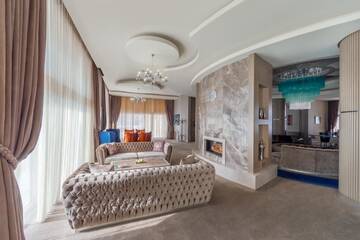 Фото номера Королевский люкс Отель Qafqaz Tufandag Mountain Resort Hotel г. Габала 3