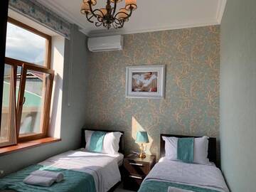 Фото номера Вилла с собственным бассейном Виллы Qafqaz Suites Mountain Resort г. Габала 51