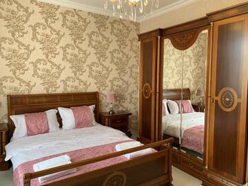 Фото номера Вилла с собственным бассейном Виллы Qafqaz Suites Mountain Resort г. Габала 12