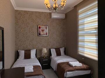 Фото номера Вилла с собственным бассейном Виллы Qafqaz Suites Mountain Resort г. Габала 10