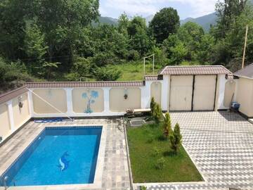Фото номера Вилла с видом на сад Виллы Qafqaz Mountain Pearl Villa г. Габала 30